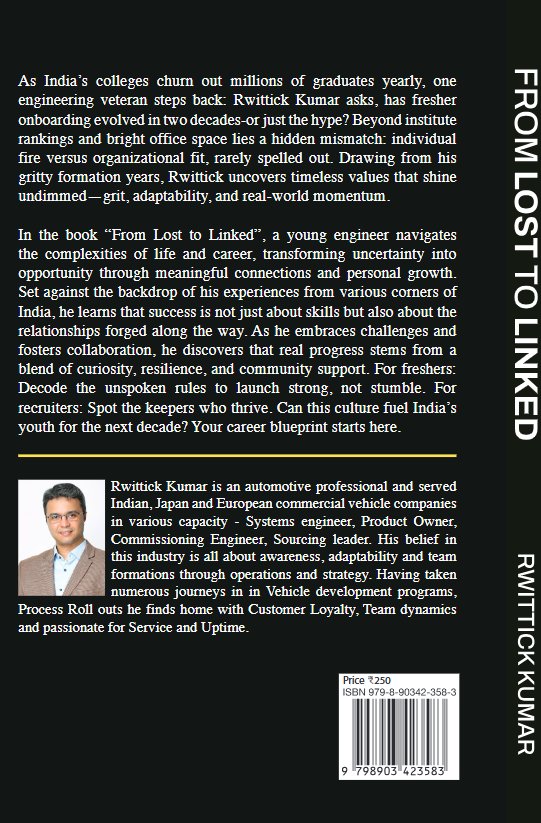 From Lost to Linked back cover